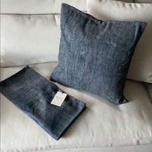 West Elm (2) pillow covers